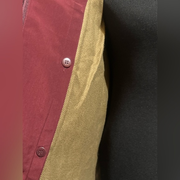 GALLERY Burgundy Hooded Coat/Jacket NWOT Size XL - Picture 10 of 12